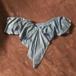 Strapless bikini top